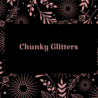 CHUNKY GLITTER IN CONTAINER